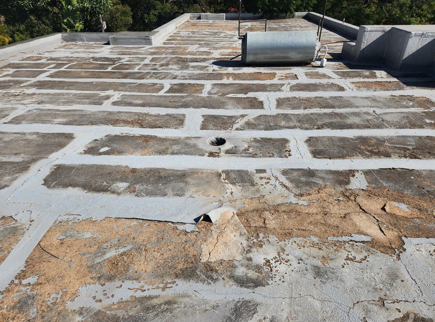 Roof Slab Waterproofing in Universitas