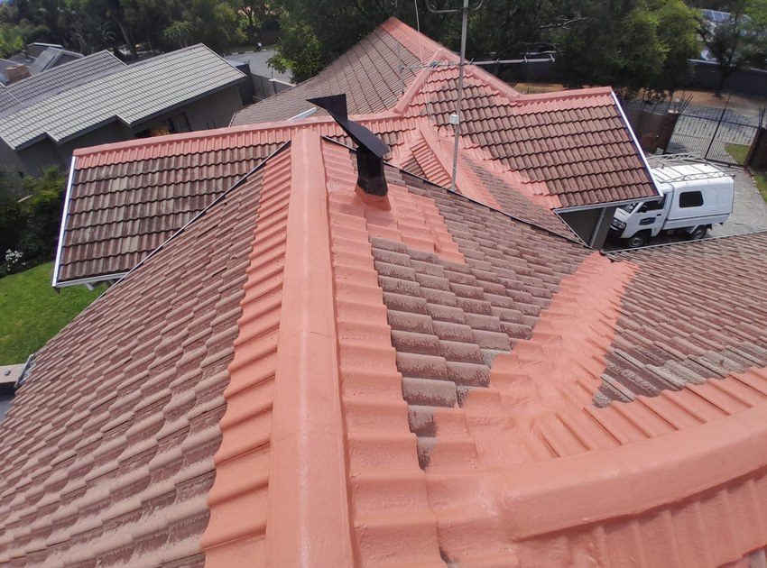 Tile Roof Painting in Langenhoven Park