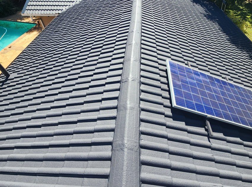 Tile Roof Repair Painting project photo 2