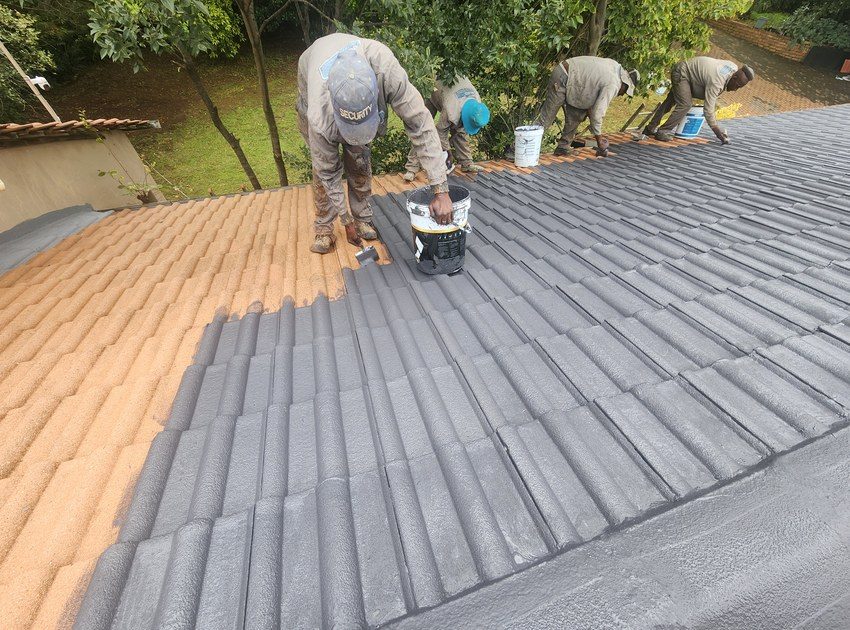 Tile Roof Repair Painting project photo 9